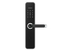Liliwise Waterproof Entrance Outdoor TTLOCK BLE Mobile Tuya Lock Smart Fingerprint Door Lock For Airbnb Condo Apartment Project