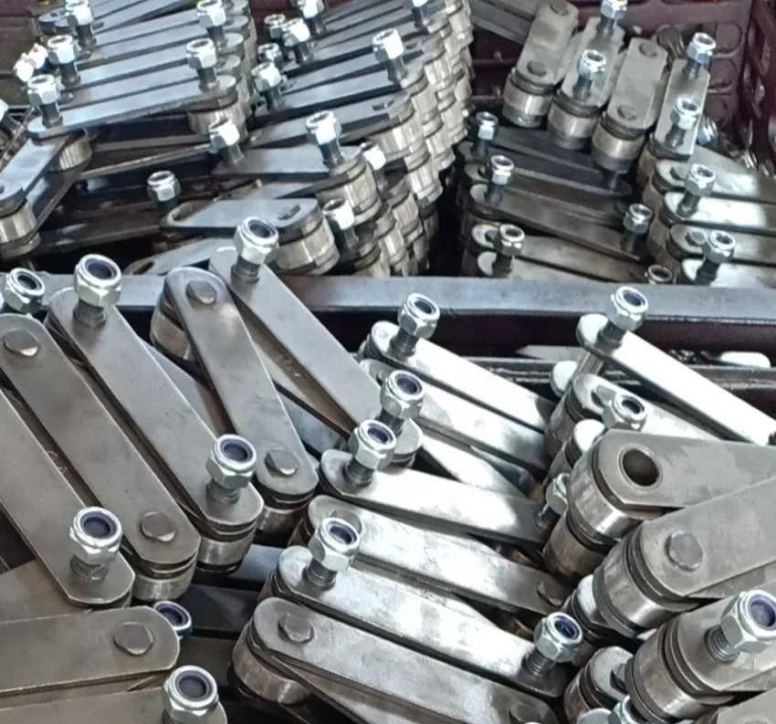 Customized Roller Chain with Extended Screw Thread Pin