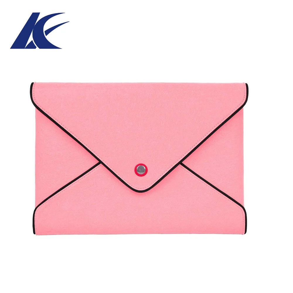 
High Quality Fireproof Felt A4 Document File Folder Bag For Office 