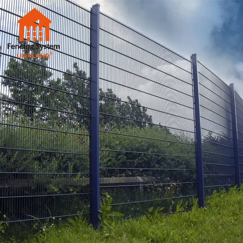 Hot sale Germany double loop wire mesh fence metal twin wire 656 fence outdoor double wire horizontal 868 fence for roadside