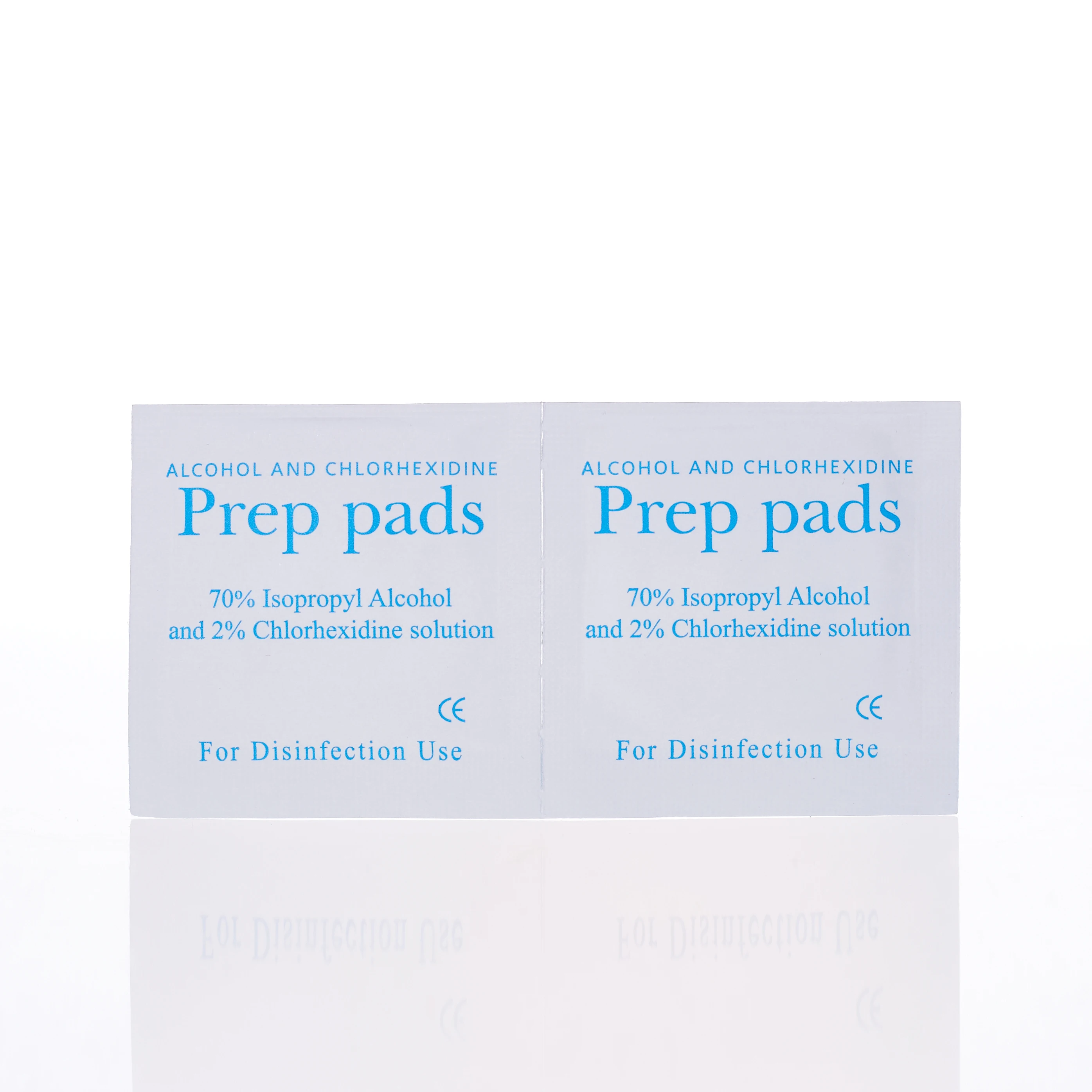 
 Хлоргексидиновая Подушка 70% изопропиловый спирт с 2% хлоргексидиновой подушечкой  