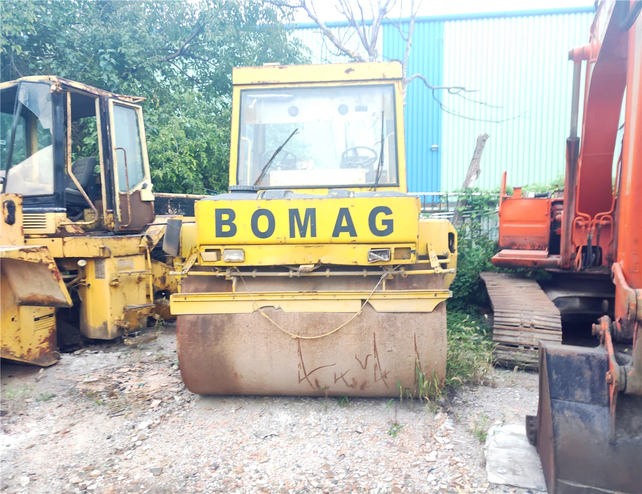  Б/у секундной стрелки Bomag внедорожник ролика BW202 BW217D-2 BW219DH-3 BW226DH-4 для продажи с хорошей производительностью и в хорошем