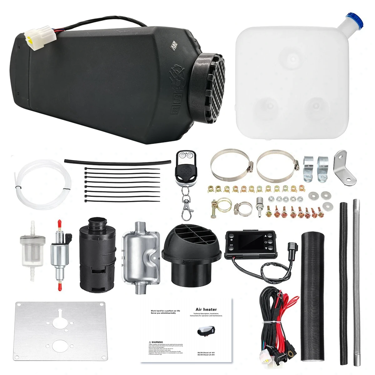 Diesel night heater air parking heater