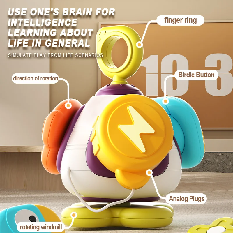 Entertaining Developing Motor Toys Busy Ball Baby Montessori Sensory Toys Silicone Teething Toys for Toddlers