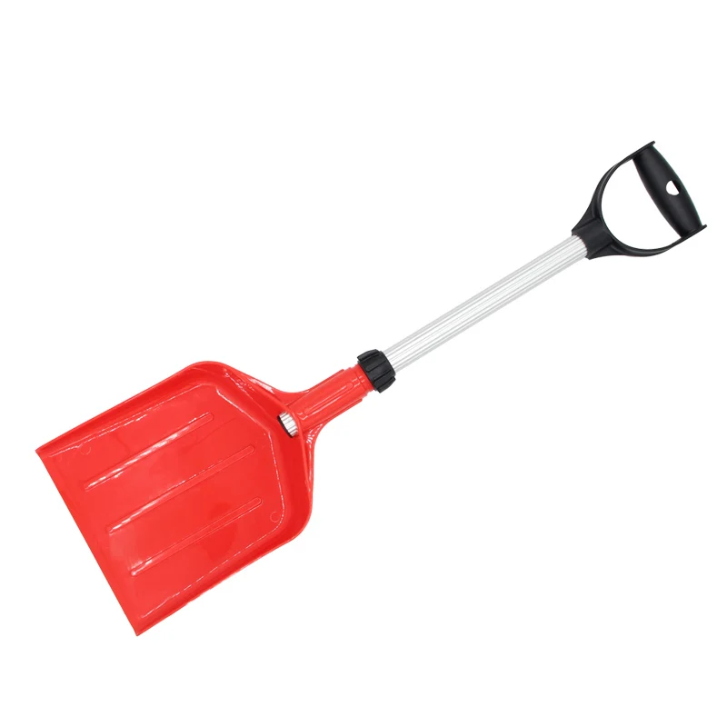 Heavy Duty Folding Shovel Portable Snow Removal Tools Extending Snow Shovel for Car