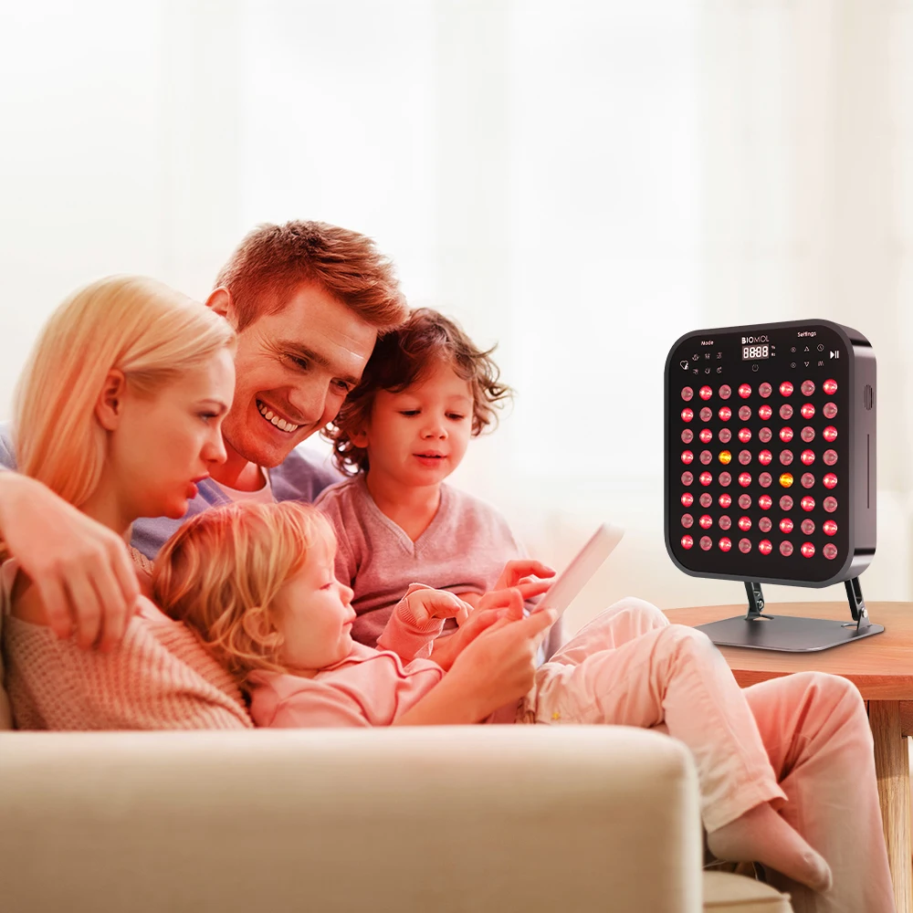 OEM/ODM  Household Series Touch Key &Voice Control Infrared Red Light Therapy Led Panel