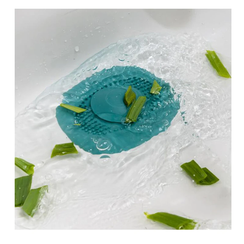 Kitchen Bath Tub Sink Floor Drain Plug Kitchen Laundry Water Stopper Tool Laundry Drain Cover Deodorant Plug Bathtub Plug H949