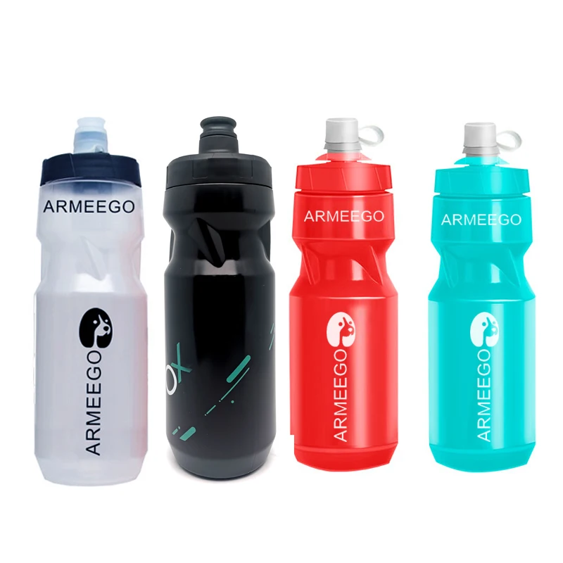 Custom Logo Bicycle Water Bottle Food Grade BPA Free Squeeze bike water bottle For Cycling And Sports Lover