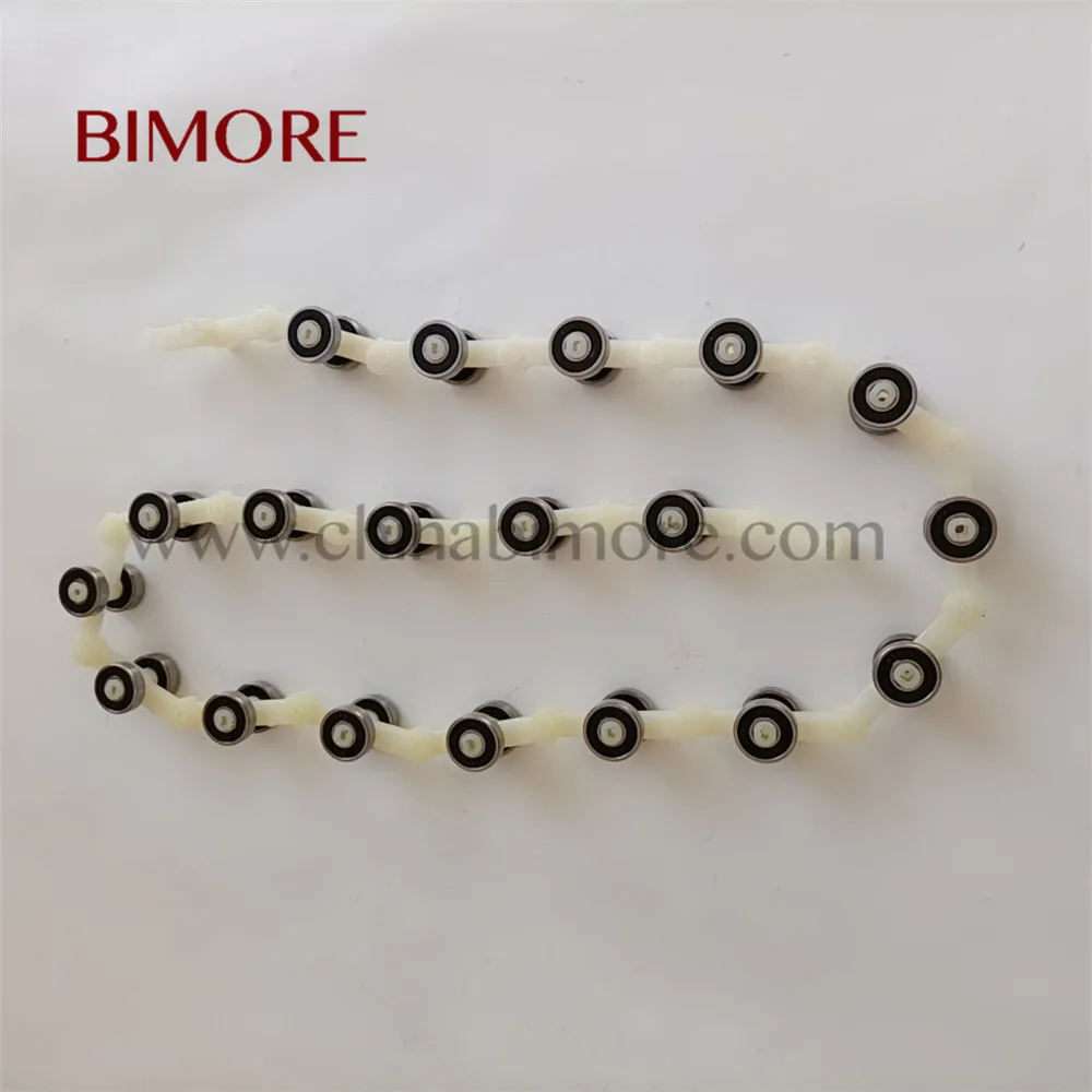 SCH409214 Bimore Escalator Return Guide Newel Chain 19 Joints Single Fork Rotary Chain