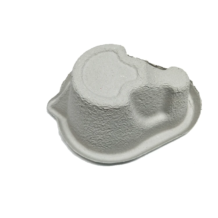 Disposable Medical Molded Paper Pulp Measuring Jug for hospitals single use