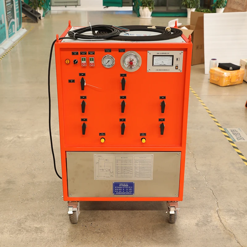 HVHIPOT GDQH-601 SF6 Gas Recovery Device Vacuumizing and Refilling Devices For Switchgear