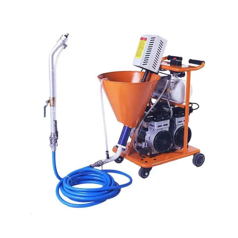 Professional electric plaster putty cement mortar wall plastering spray machine