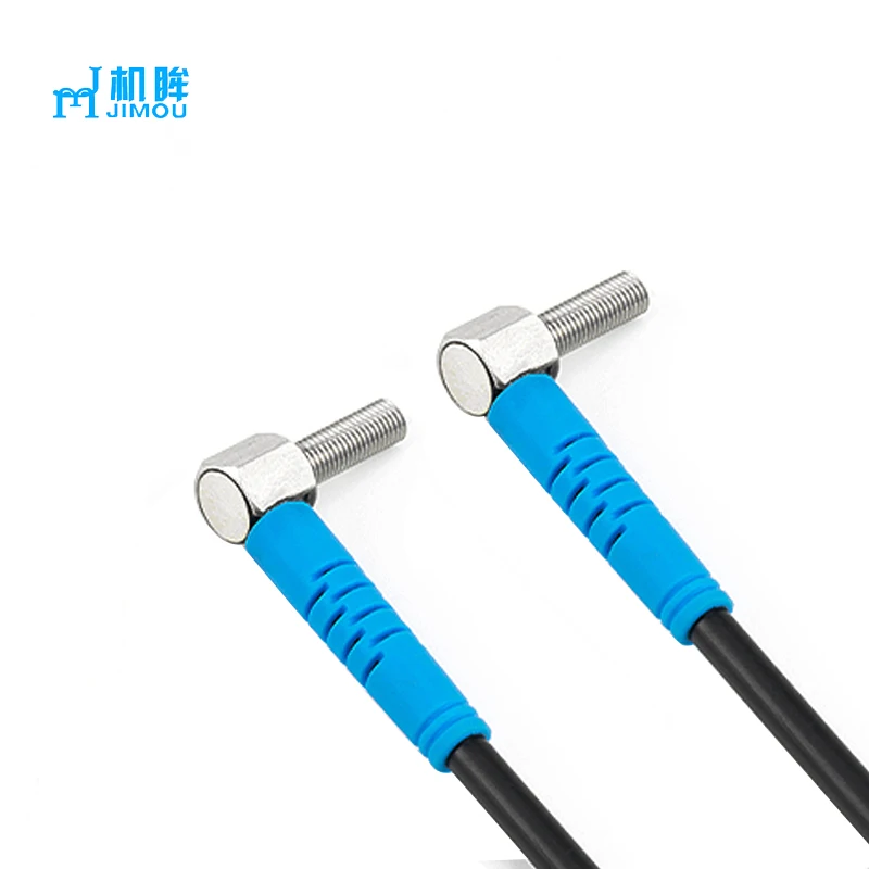 Jimou DC 3 провода маленькие 90 градусов изгиб или локтевой через луч Лазерный датчик