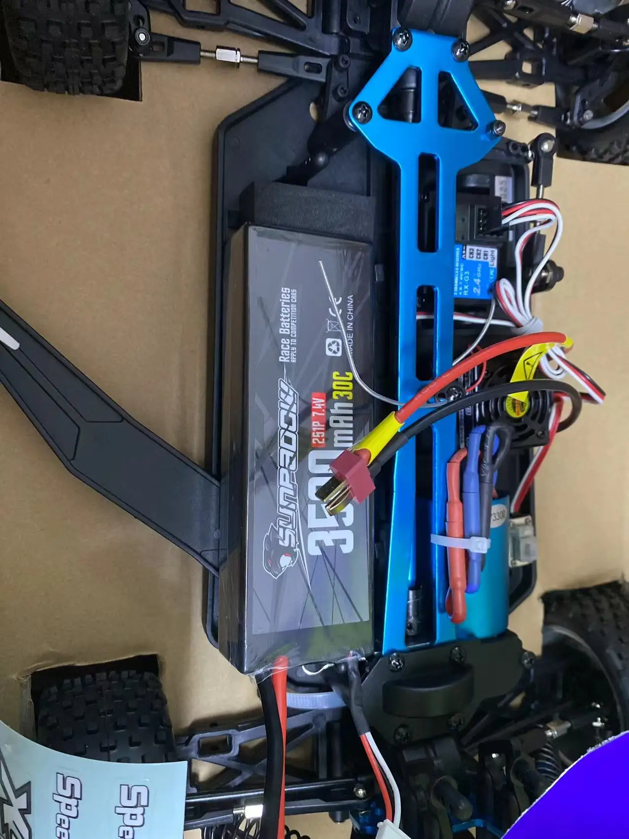 HSP Remote Control Car Special Battery and 136100v2 Rechargeable