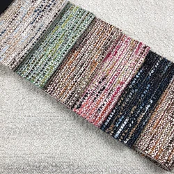 Cotton linen woven lazylife living sofa thick set materials fabric for chair curtain cushion