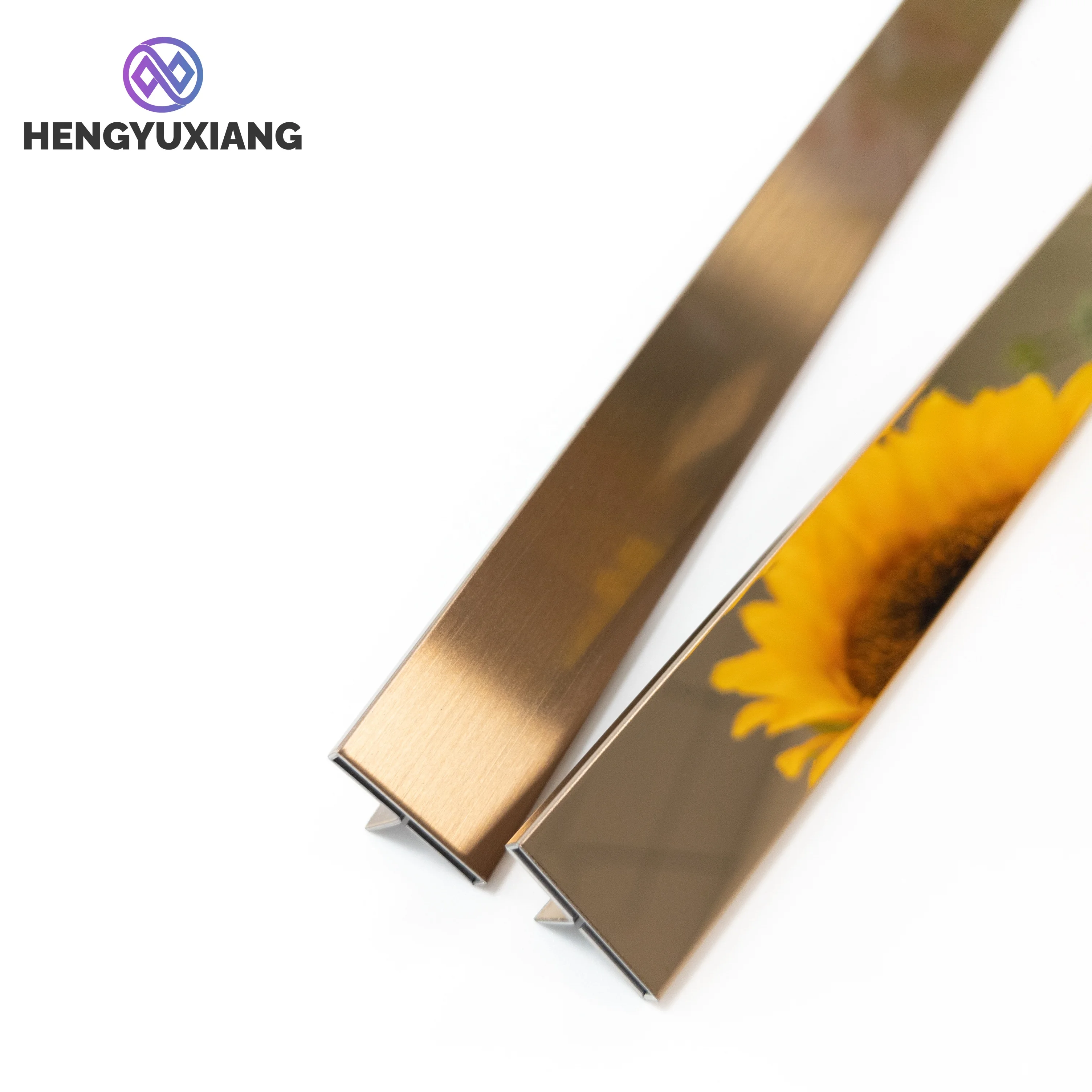 Hot Selling T Profile Tile Accessories Stainless Steel Tile Edge Trim For Floor And Wall