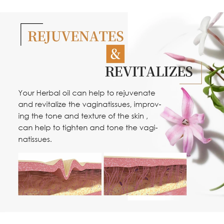 OEM Private Label Yoni Oil Feminine Vagina Tightening Massage Detox Essential Lubricate Oil