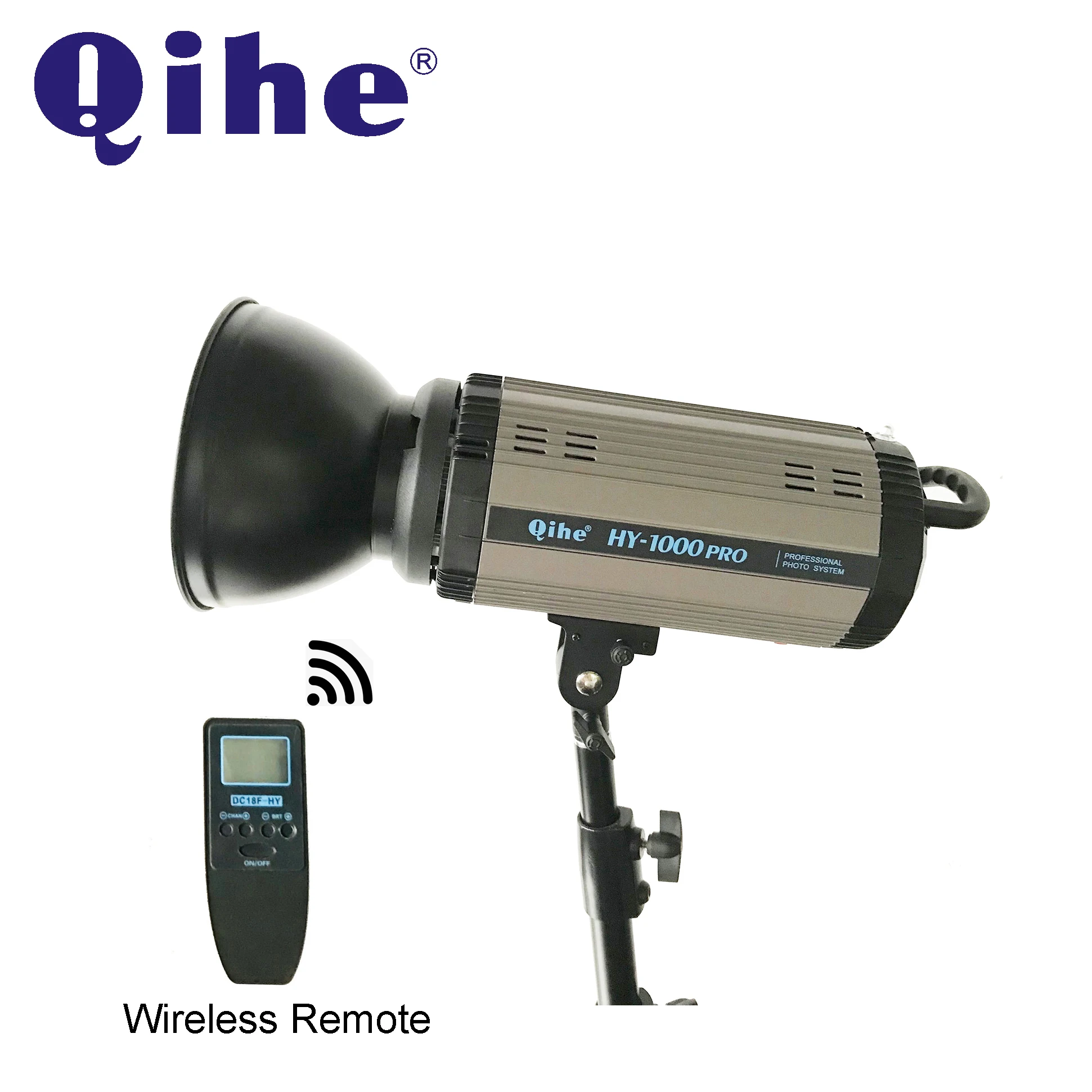 
QIHE HY-1000PRO 100W СИД солнечный свет, 100 Вт Набор для непрерывного освещения, живая и видео составляют свет, LED заполняющий свет 