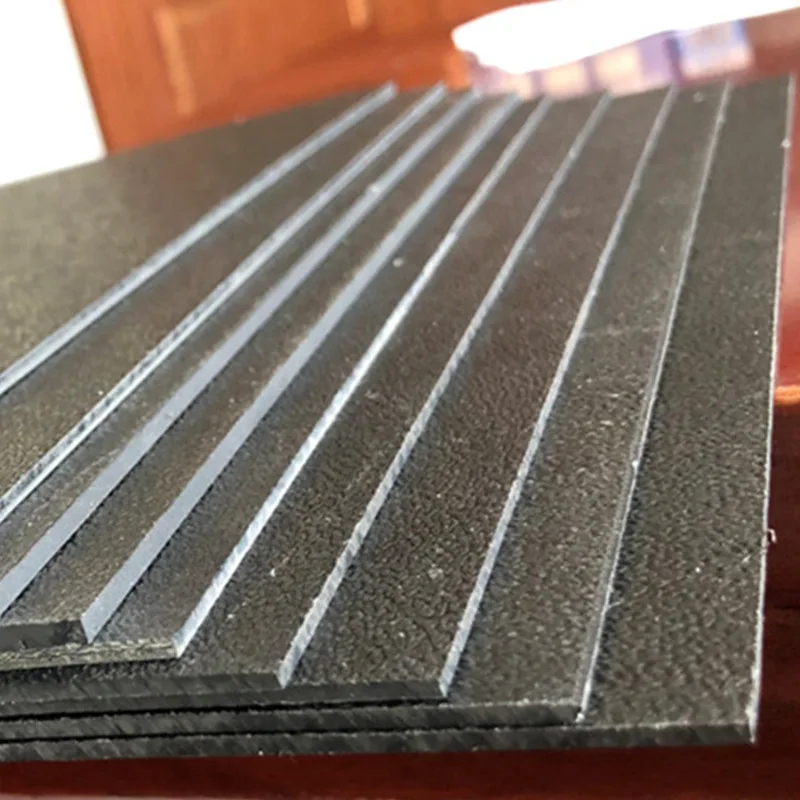 High Efficiency 0.8mm-8mm Laser Engraving Abs Plastic Sheet For Thermoforming