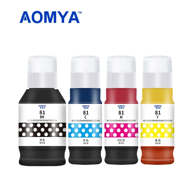 Factory sale refill ink Aomya compatible with Can 11/21/31/41/51/61/71/81 ink for ink for can printer with best price