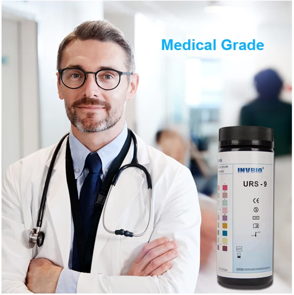 100 test strips glucose urine test strips 9 parameter