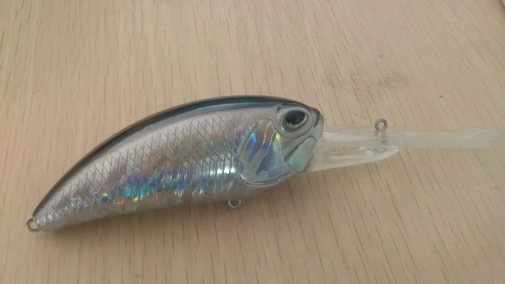 Unpainted Fishing Lure Blanks Wholesale Blank Lures Manufacturer Deep Diving Crank Bait Fishing Lures Unpainted Crankbait Blanks