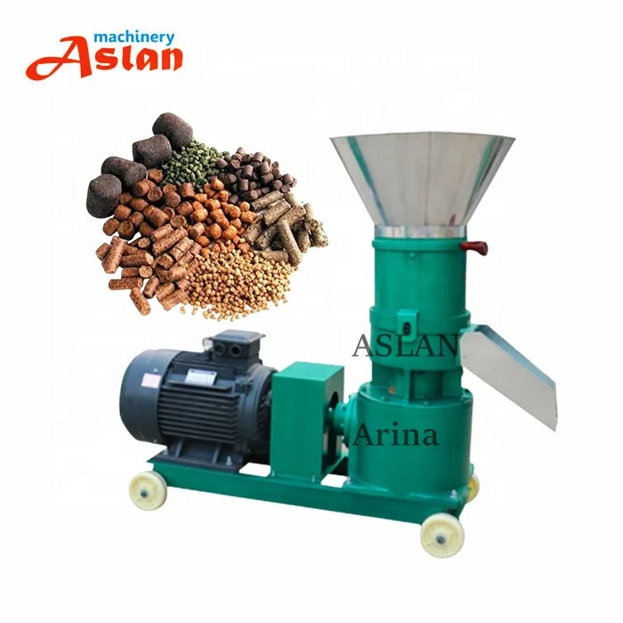 Hot selling bird chicken young rabbits feed pellet making machine