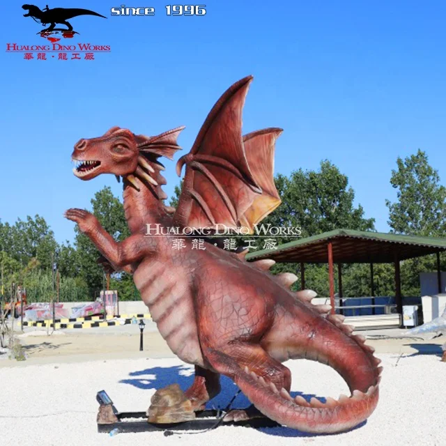Zigong Новейший фестиваль Fly Dragon Animatronic