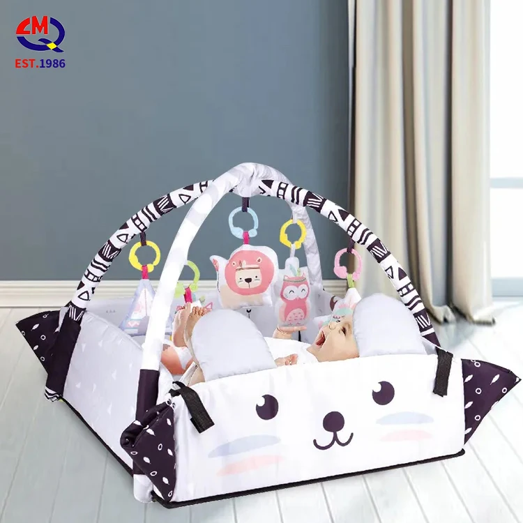 Hot Sale Activity Infants Educational Baby Activity Mat Gym Baby Play Mat with Fence