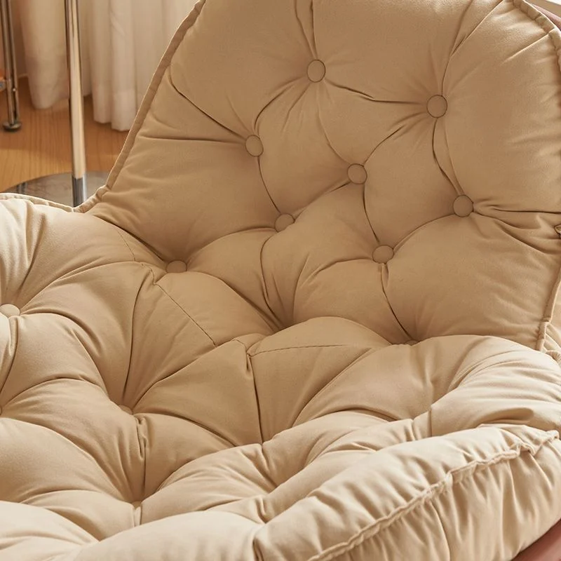 Rocking Chair Wing Gold Luxury Nordic Modern Armchair Fabric Velvet Leather Furniture Home Sofa Accent Lounge Living Room Chairs