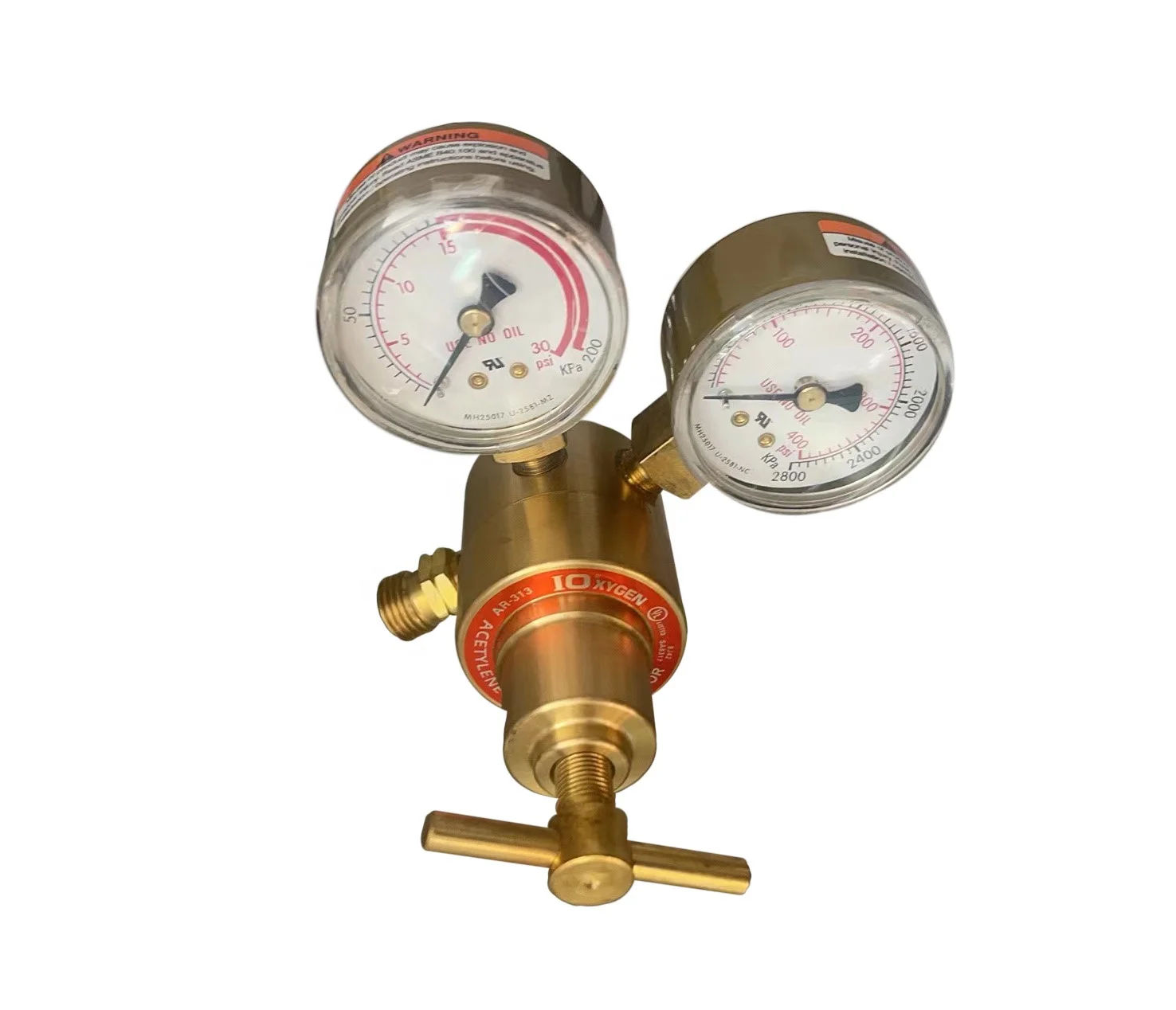 China Manufacture Welding & Cutting Kit Cylinder and Regulator with Tote