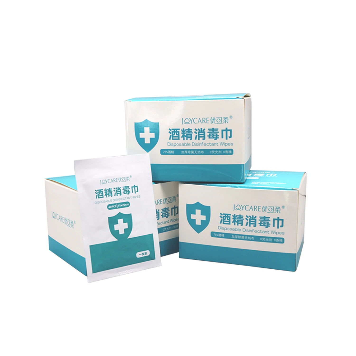 Medium Size Alcohol Pads, Latex-Free Alcohol Wipes