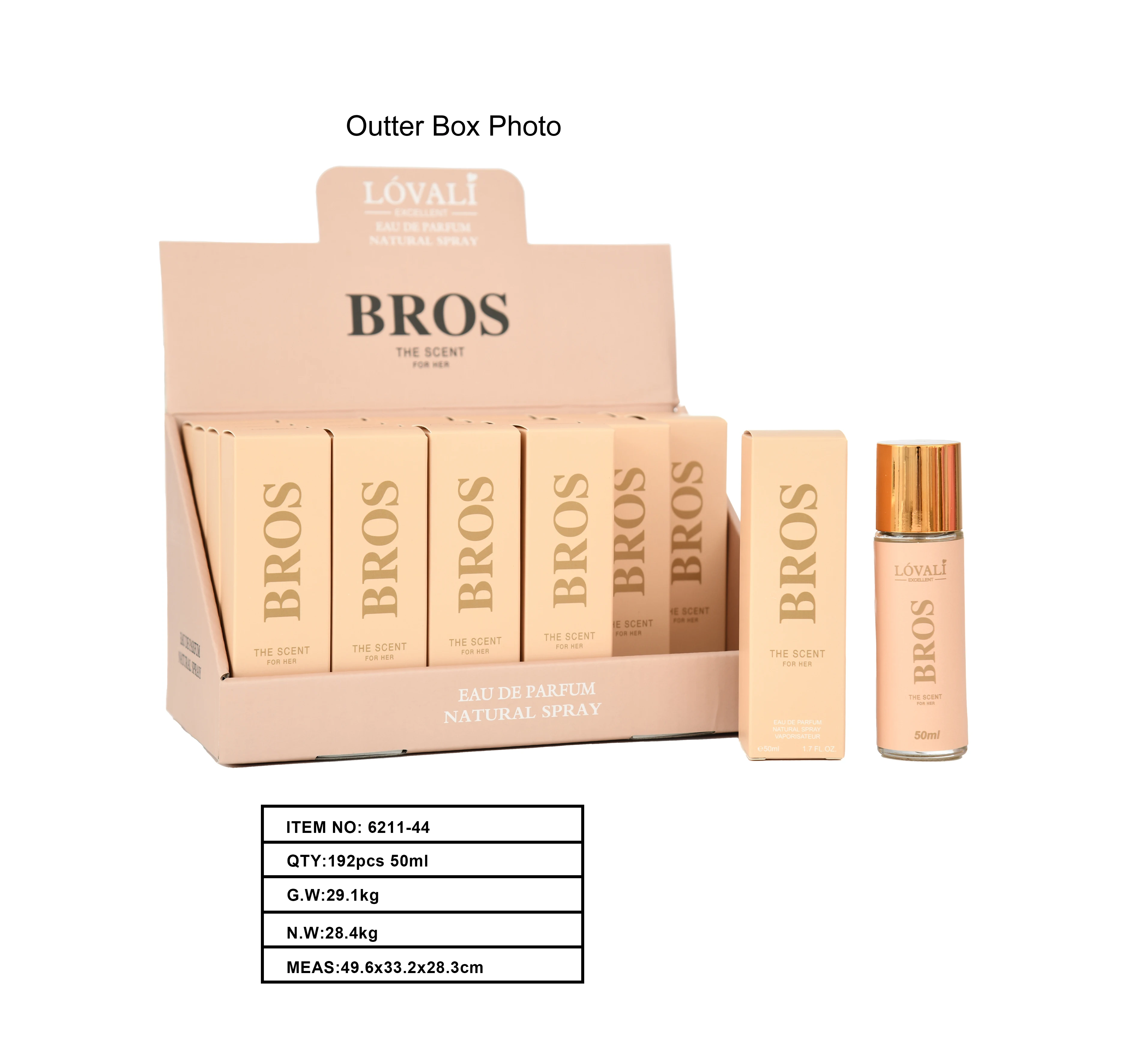 Factory Wholesale Original Branded Lovali Long Time Lasting EDP Custom OEM ODM Luxury Fragrance 50ml Perfume