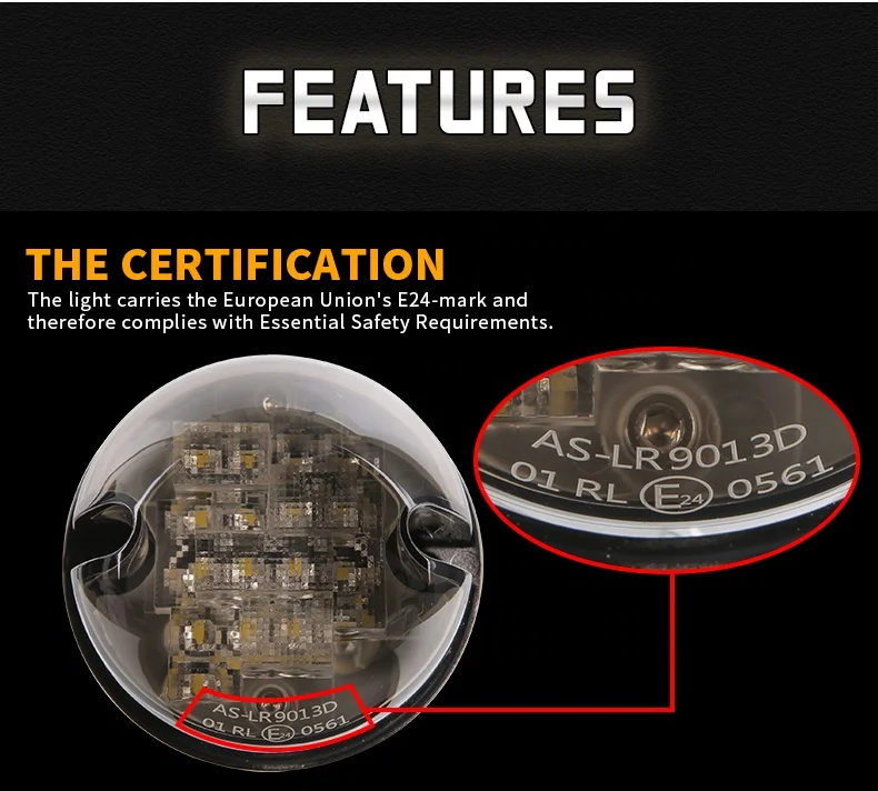 For Land Rover Defender 1990-2016 Front light Rear light kit E-mark DRL/Turn signal /brake light Car assceeories