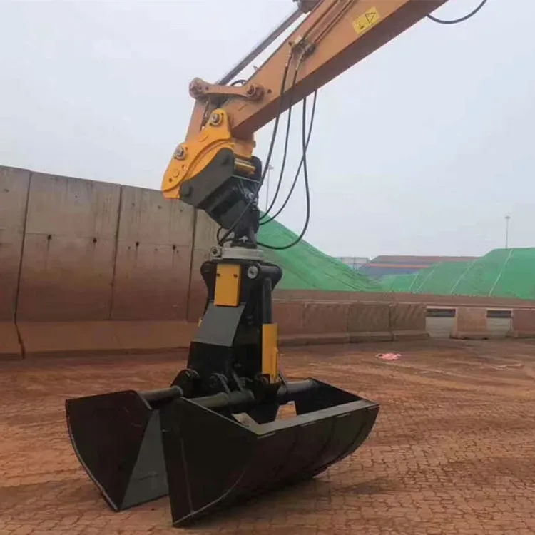 hydraulic Clamshell Bucket Excavator Grapple clamp bucket