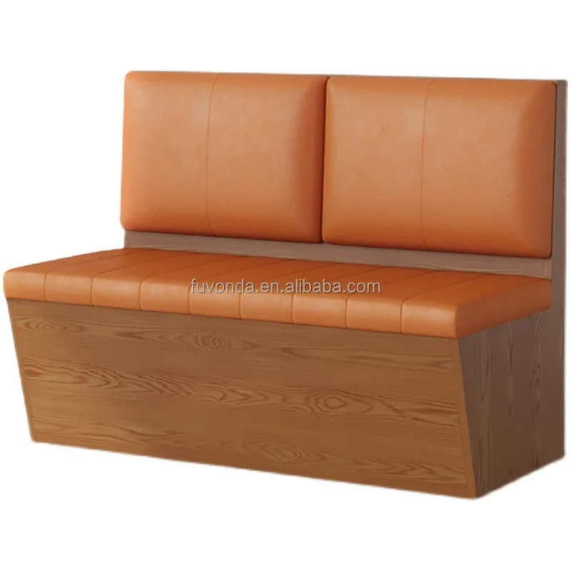 customize wooden restaurant booth leather sofa luxury american restaurant indoor booth seating sofa