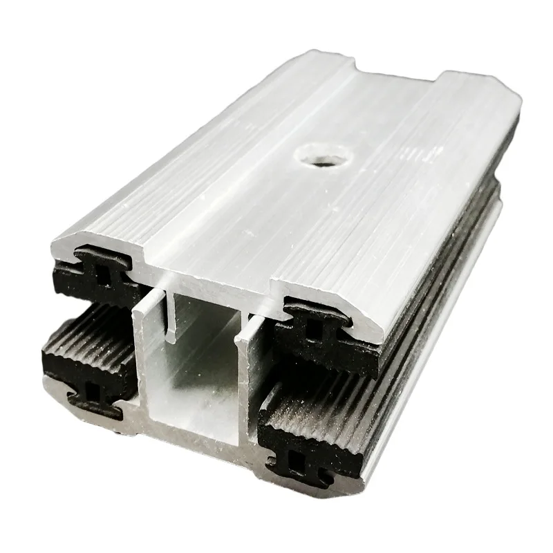 Factory Supply High Quality Aluminum Alloy Middle Clamp With Thin Film For Photovoltaic Panel Mounting System