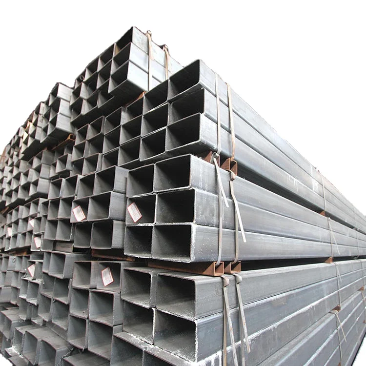 China painting carbon steel rectangular pipe,tube ms black square steel pipe,black square pipeq235