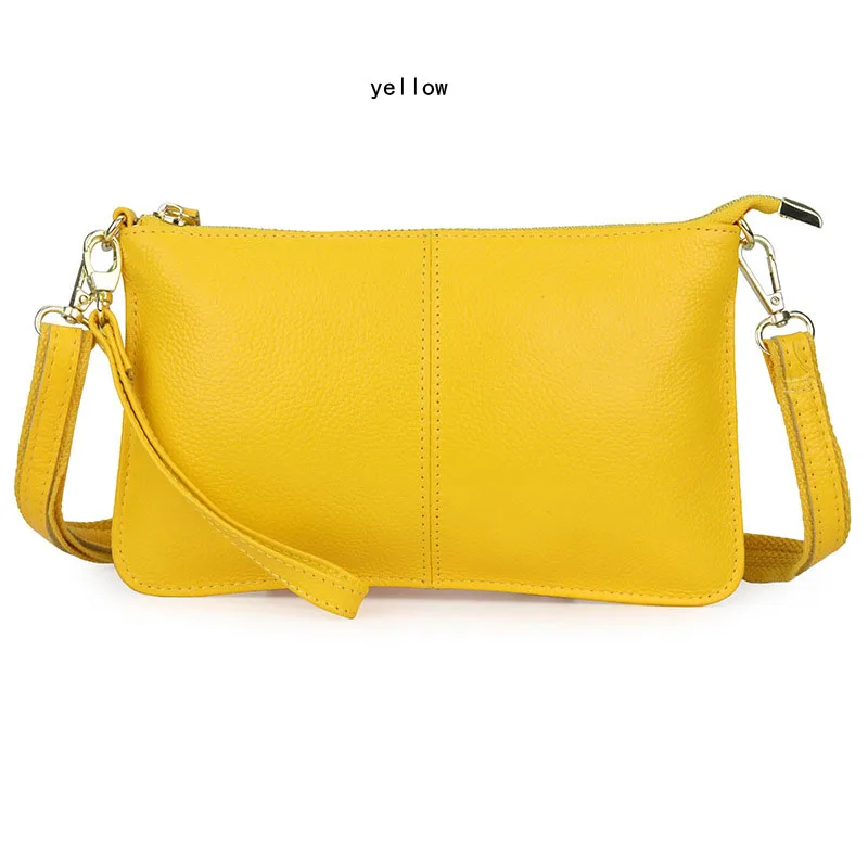 New soft cow leather shoulder bag multi-functional diagonal small bag hand grab bag