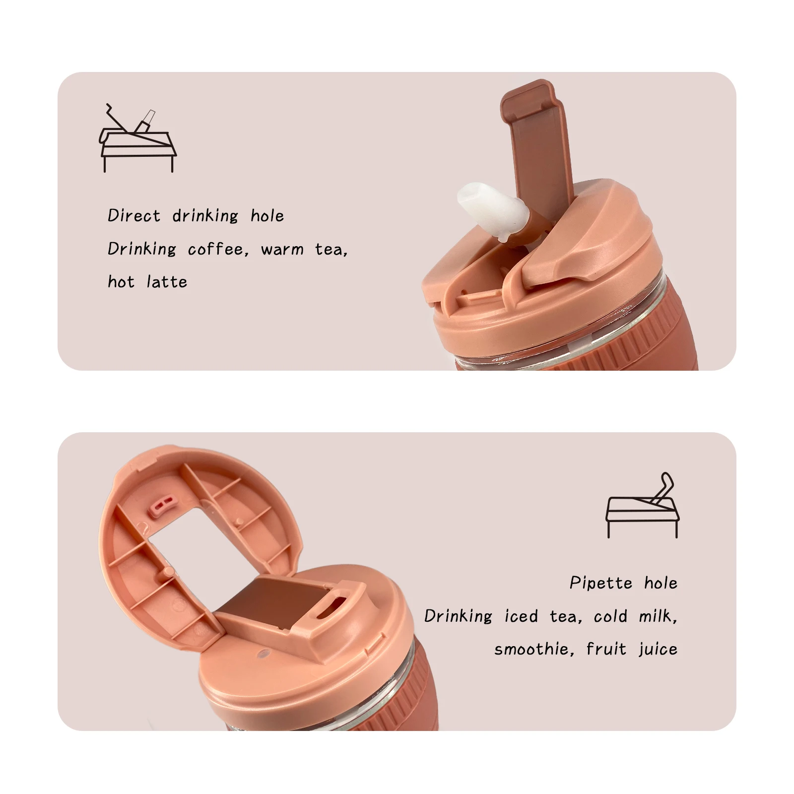 Wheat Straw Cup Coffee Mug with Lid Water Glasses Tumbler Reusable bottles  Camping Mugs Smoothie Cup Camping Drinking mugs