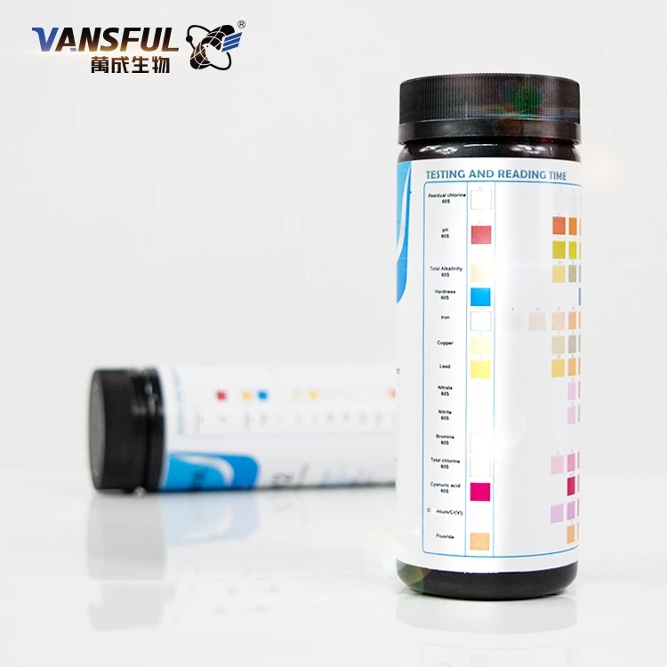 Accurate Water Reagent Strips for Swimming Pool Hot Tub Spa 14 in 1 Water Test kit