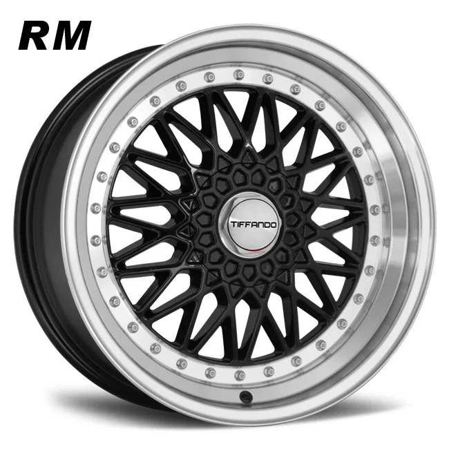 FOR SUPER RS cast rims duel drill step lip and double color alloy wheels