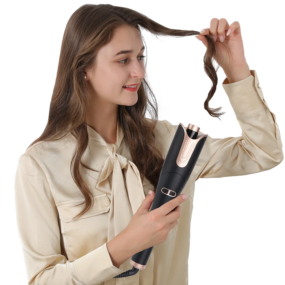 Lescolton 2023 Hot Sale New Style Automatic Hair Curler Wired for Girls