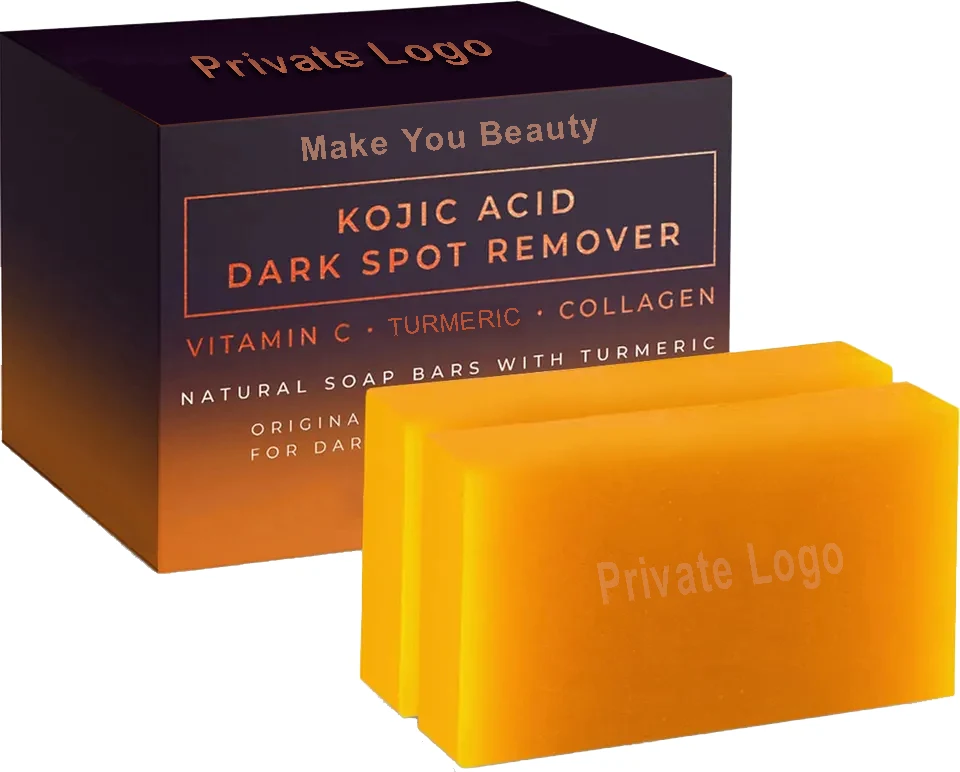 New Nature Organic Original Honey Kojic Acid Skin Whitening Soap Private Label Wholesale Lemon Turmeric and Kojic Acid Soap