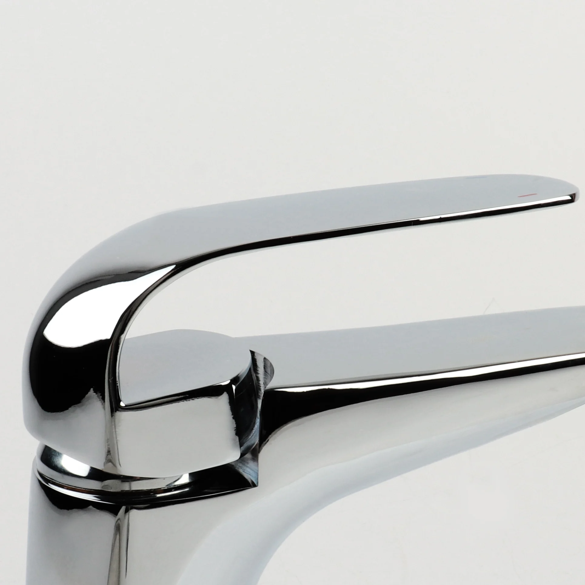 Modern Brass Chrome Single Lever Rain Shower Faucets Wall Mount Shower mixer