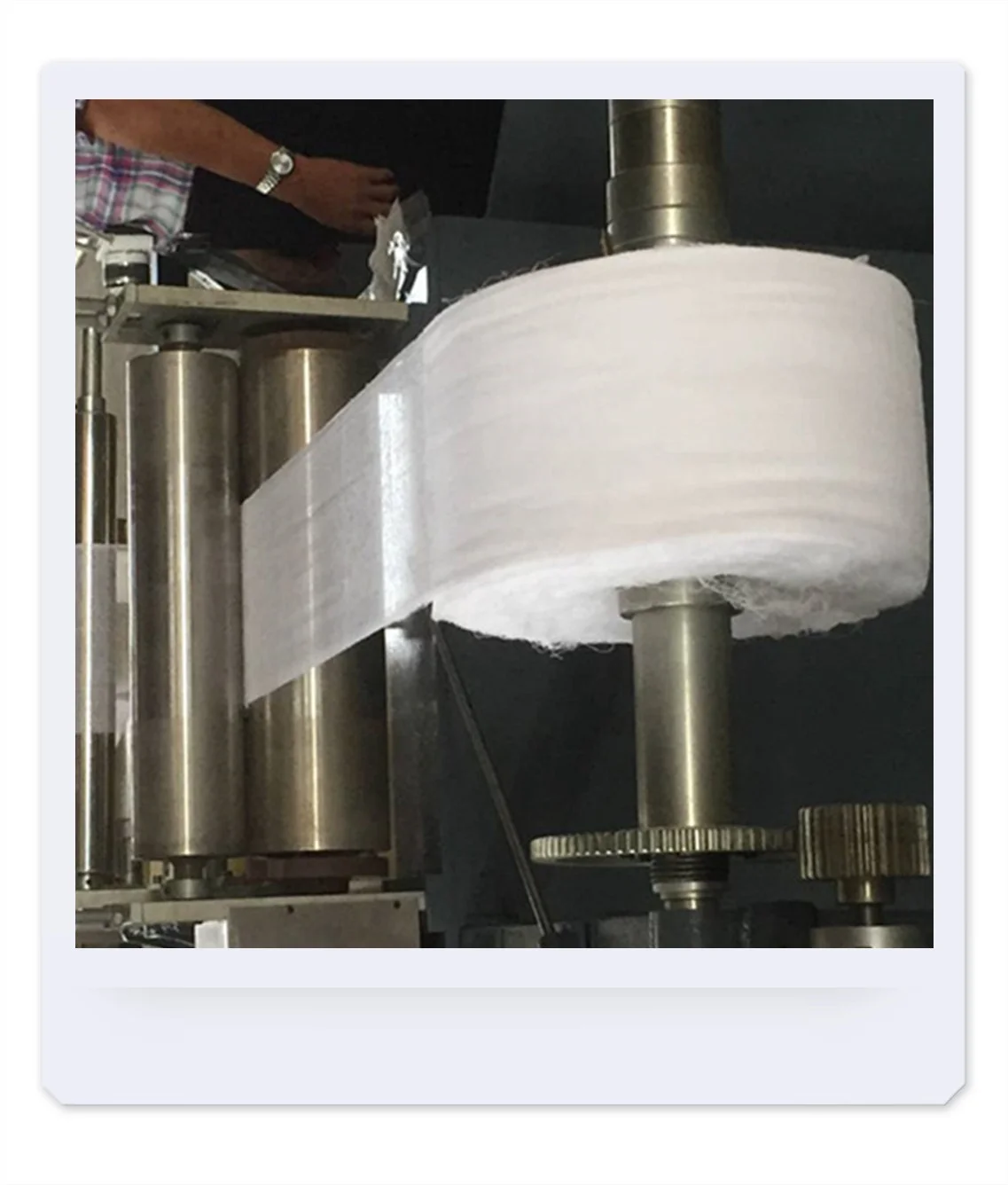 Автоматическая складная машина для хлопчатобумажной Марли