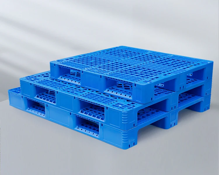 heavy duty large stackable double sides HDPE plastic pallet for sale