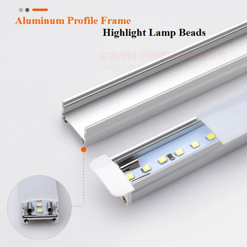 New Design High Quality DC 12V/24V Magnetic Led Cabinet Shelf Light For Store Supermarket Display Showcase Lighting