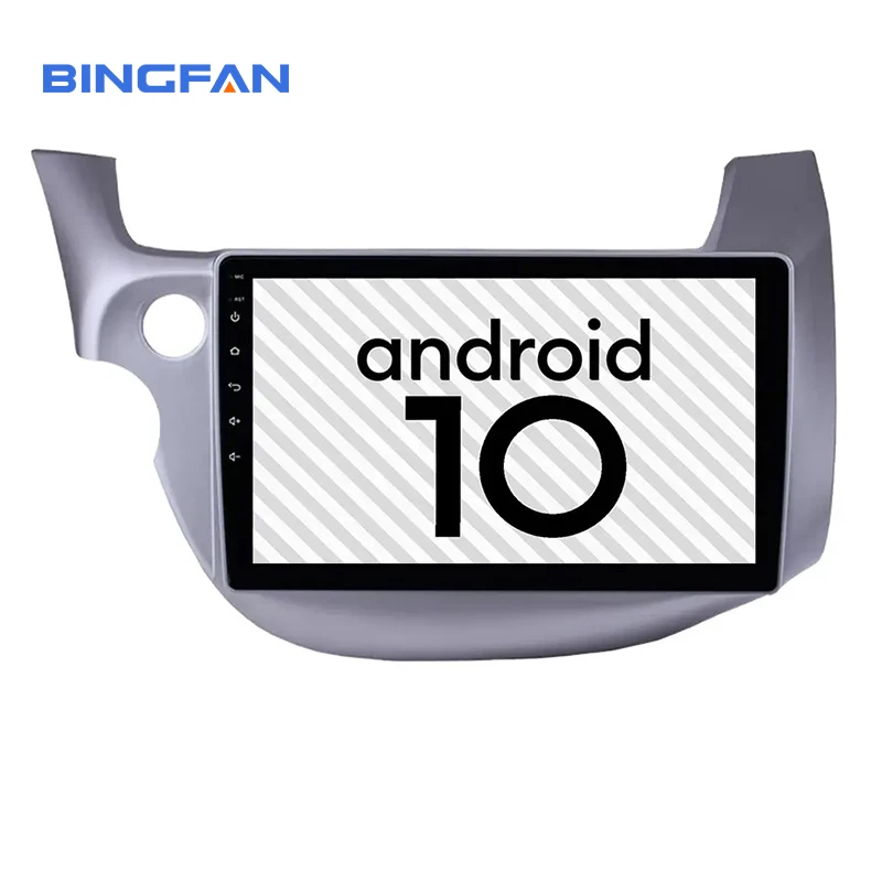 Android 10 4GB+64GB Car GPS NAVIGATION Player GPS HD Car Radio For Honda Fit Jazz 2007-2013 4G LTE
