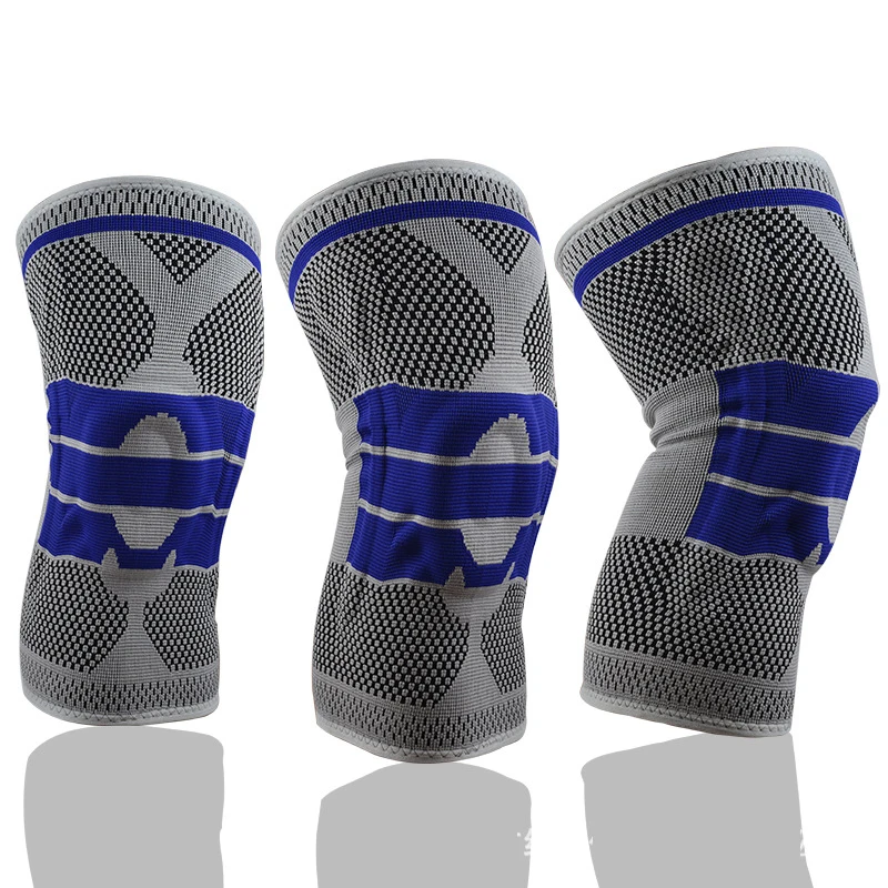 Factory Wholesale Sports Skateboard Knee Pads For Basketball Fitness Compression Padded Knee Sleeves/